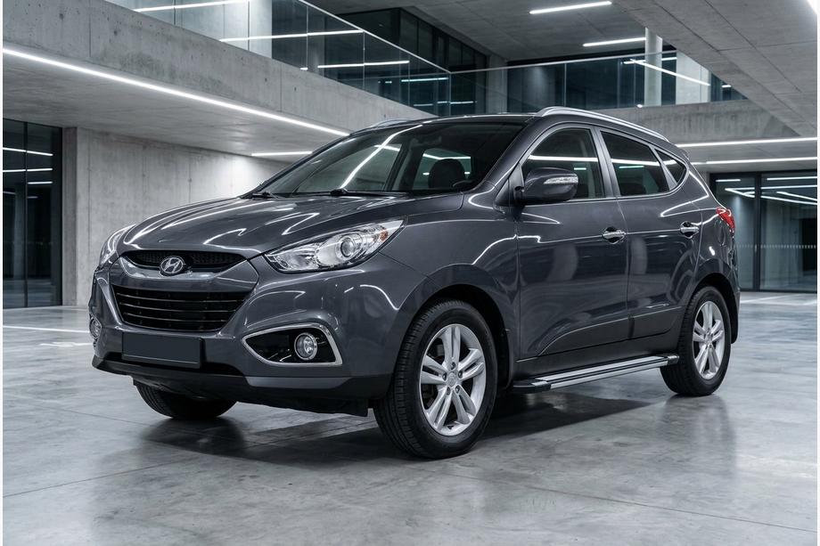 Hyundai IX-35 2010-2015 Progi Boczné Rainbow (2 szt., aluminium) Image
