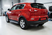 Kia Sportage 2010-2015 Progi Boczné Rainbow (2 szt., aluminium) zdjęcia 1