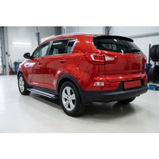 Progi Boczné Rainbow (2 szt., aluminium) Kia Sportage 2010-2015 zdjęcia 1