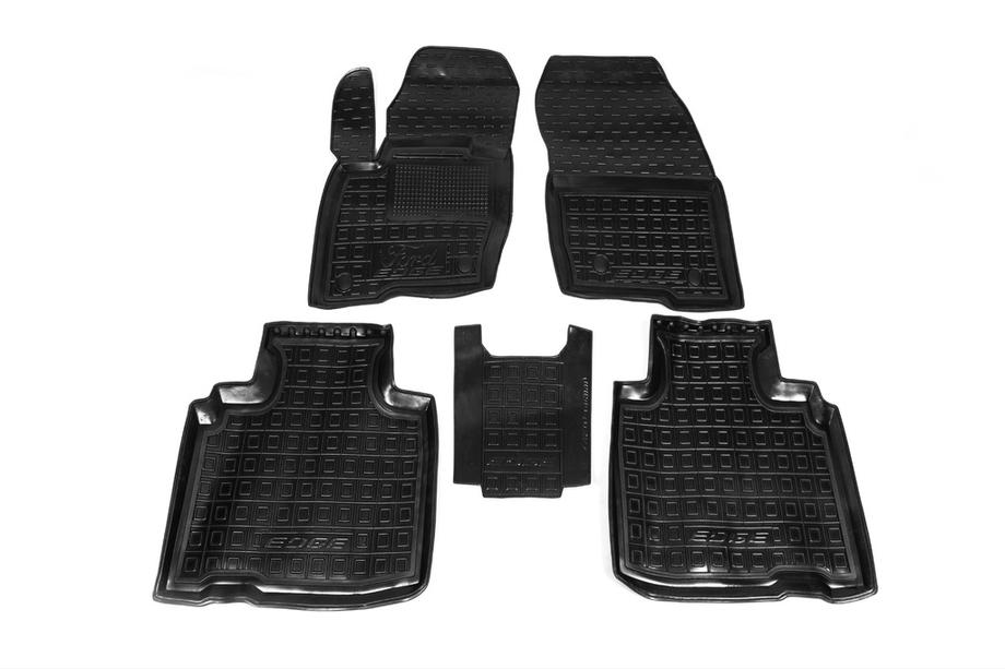 Ford Edge 2014-2024 Dywaniki gumowe z rantem 2016+ (Autogumm) Image