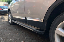Nissan Qashqai 2010-2014 Progi Boczné Rainbow (2 szt., aluminium) zdjęcia 2