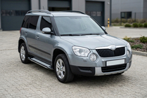 Skoda Yeti 2009-2017 Progi Boczné Rainbow (2 szt, aluminium) zdjęcia 1