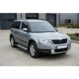 Progi Boczné Rainbow (2 szt, aluminium) Skoda Yeti 2009-2017 zdjęcia 1