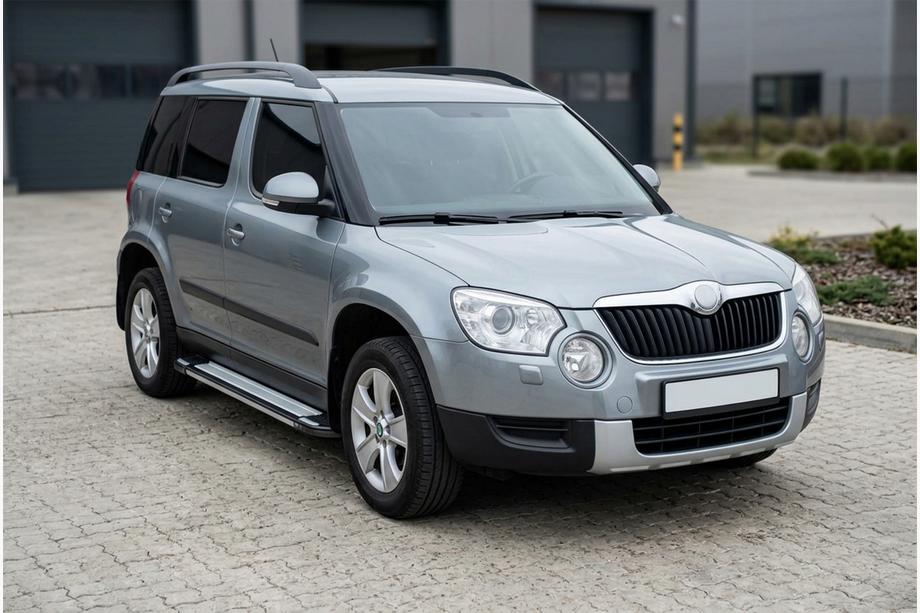 Skoda Yeti 2009-2017 Progi Boczné Rainbow (2 szt, aluminium) Image