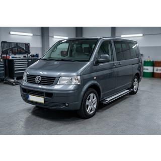 Progi Boczné Rainbow (2 szt., Aluminium) Volkswagen T5 Caravelle 2004-2010 zdjęcia 1