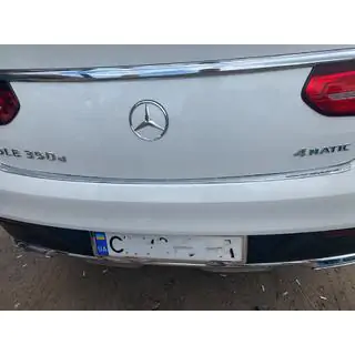 Nakładka na tylny zderzak (OEM) Mercedes GLE coupe C292 2015-2019 zdjęcia 3