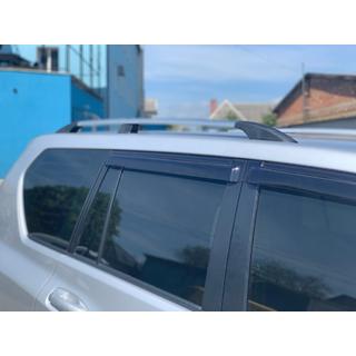 Relingi dachowe turecki design (Chrom, 2 szt) Toyota Land Cruiser Prado 150 2009-2023 zdjęcia 3