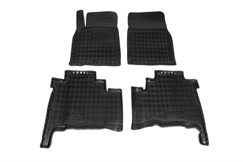 Toyota Land Cruiser 200 2007-2021 Dywaniki gumowe z rantem 2012-2021 (Autogumm) Image