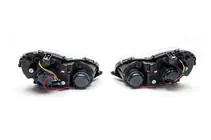 Mercedes C-class W203 2000-2007 Reflektory przednie z LED światłami do jazdy dziennej (2 szt.) zdjęcia 5