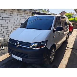 Reflektory przednie z LED światłami do jazdy dziennej Black (2015-2019, 2 szt.) zdjęcia 1