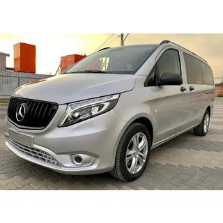 Przedni Grill GT Panamericana Czarny (2014-2023 do Vito W447) Mercedes Vito/V-class W447 2014- zdjęcia 4