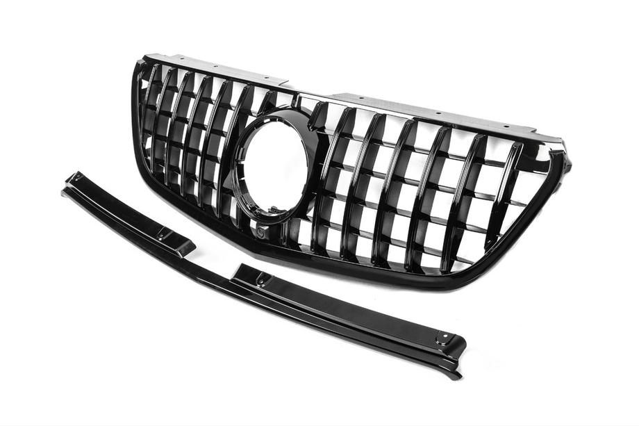 Mercedes Vito/V-class W447 2014- Przedni Grill GT Panamericana Czarny (2014-2023 do Vito W447) Zdjęcia 8