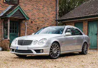 Mercedes E-class W211 2002-2009 Zestaw body kit (AMG E63) zdjęcia 2