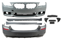 BMW 5 Series F10/F11 2010–2016 Zestaw body kit (M-Performance LCI) Wydech podwójny lewy/prawy zdjęcia 2