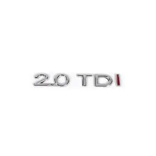 Emblemat 2.0 TDI (z czerwoną I) zdjęcia 1