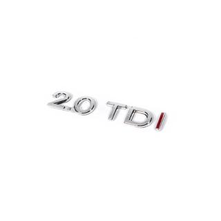 Emblemat 2.0 TDI (z czerwoną I) zdjęcia 3