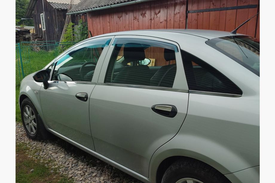 Fiat Linea 2006-2018 Chromowane Nakładki na Klamek Drzwi (4 szt, Stal Nierdzewna) OmsaLine - Włoska Stal Nierdzewna Zdjęcia 2