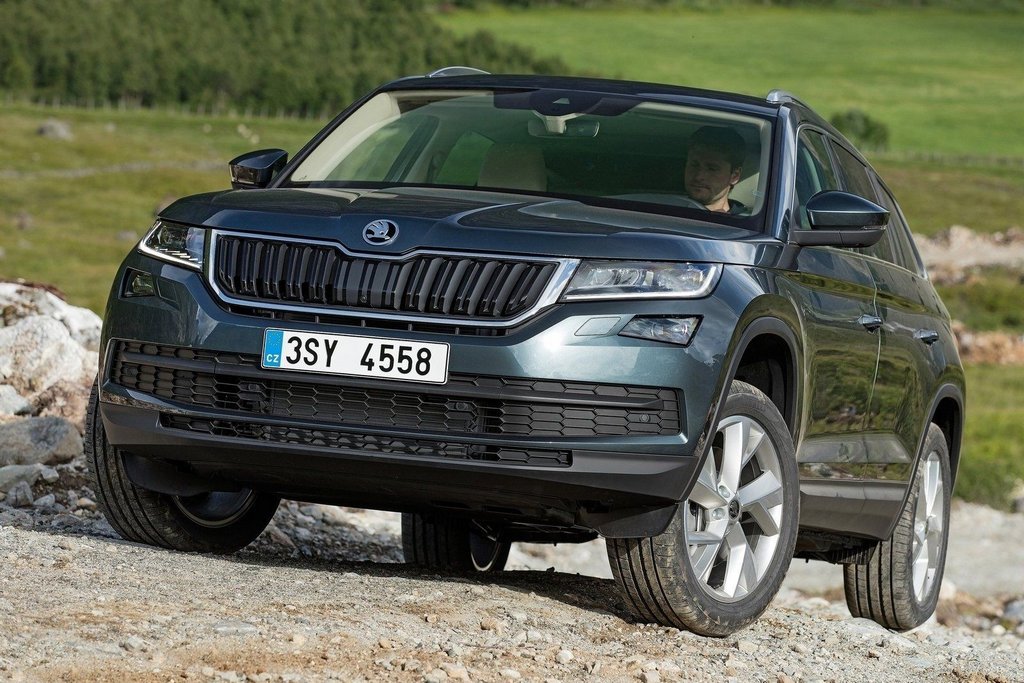 Średniej wielkości suv Skoda Kodiaq
