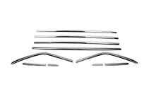 Ford Kuga/Escape 2013-2019 Dolne listwy szyb OmsaLine (10 szt, stal nierdzewna) zdjęcia 2