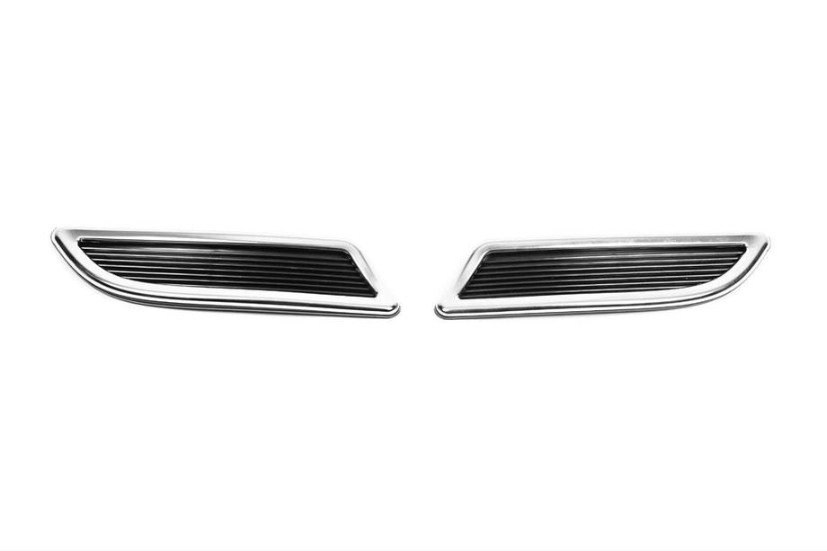 Renault Megane IV 2016-2025 Nakładki na wydech 2016-2020 (HB, 2 szt, stal nierdzewna) Image