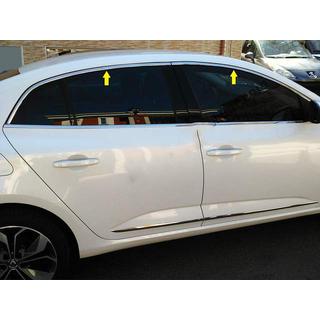 Górne listwy okien nierdzewne 6szt Sedan Renault Megane IV 2016-2025 zdjęcia 1