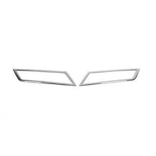 Obramowania Świateł Przeciwmgielnych OmsaLine (2 szt., Stal Nierdzewna) Skoda Superb 2015-2024 zdjęcia 2