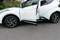 Toyota C-HR 2016-2023 Listwy drzwiowe OmsaLine (4 szt., stal nierdzewna) zdjęcia 3