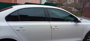 Volkswagen Jetta 2011-2018 Dolne listwy okien nierdzewne (6 szt.) Carmos - Turecka Stal Nierdzewna zdjęcia 4