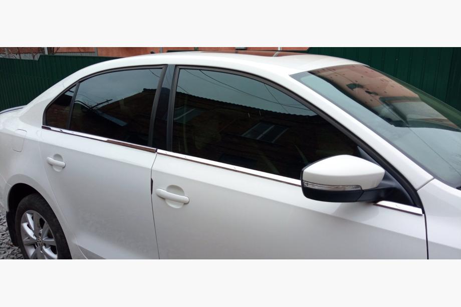 Volkswagen Jetta 2011-2018 Dolne listwy okien nierdzewne (6 szt.) Carmos - Turecka Stal Nierdzewna Image