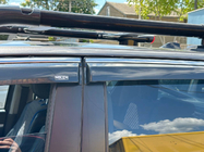 Toyota Hilux 2015- Deflektory szyb z listwą chromowaną (4 szt, Niken) zdjęcia 8