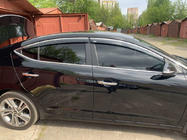 Hyundai Elantra (AD) 2015-2020 Deflektory szyb z listwą chromowaną (4 szt, Niken) zdjęcia 1