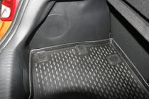 Hyundai Veloster 2011-2017 Mata bagażnika gumowa (Novline) HB zdjęcia 2