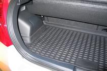 Toyota Yaris 2006-2011 Mata bagażnika gumowa (Novline) HB zdjęcia 2