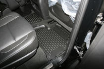Chevrolet Tahoe 2014-2019 (2015↗) Dywaniki gumowe 3D do wnetrza (4 szt, Novline) zdjęcia 3