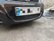 Opel Zafira B 2005–2011 Zimowa osłona grilla (2008-2011) Matowy zdjęcia 2