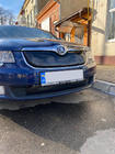 Skoda Superb 2009-2015 Zimowa osłona grilla (Górna, 2008-2013) zdjęcia 5