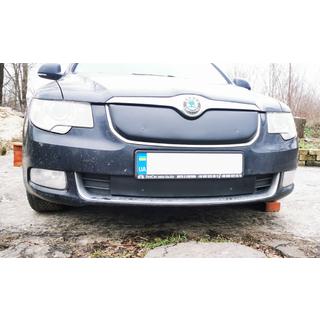 Zimowa osłona grilla (Górna, 2008-2013) Skoda Superb 2009-2015 zdjęcia 3