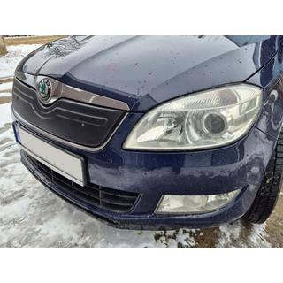 Zimowa osłona na grill (2010+, górna) Skoda Roomster 2006-2015 zdjęcia 2