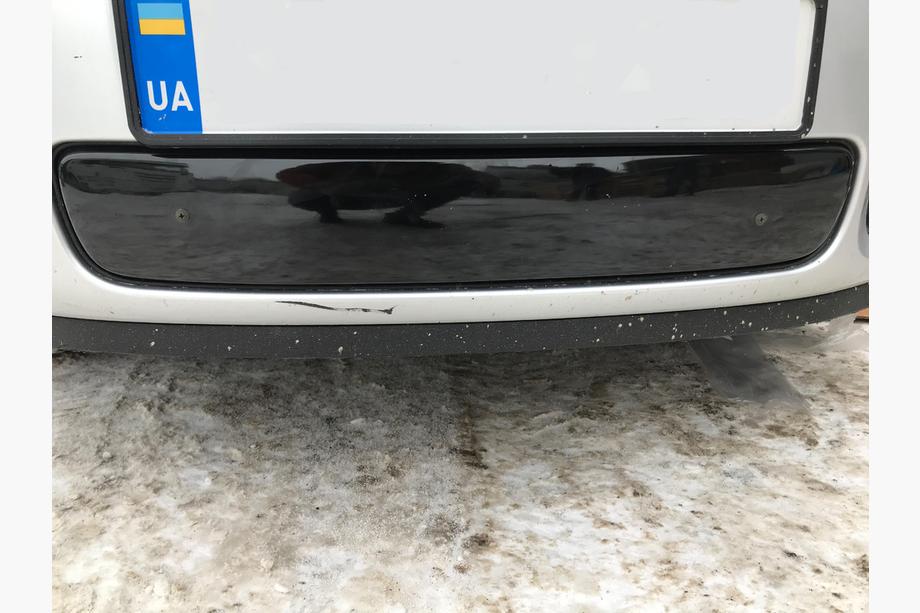 Skoda Fabia 2007-2014 Zimowa zaślepka grilla (2007-2010, dolna) Matowy Zdjęcia 2