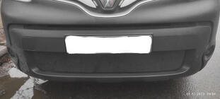 Renault Kangoo 2008–2020 Zimowa dolna kratka (2013+) Błyszczący zdjęcia 1
