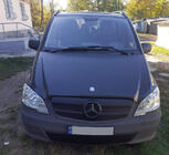 Mercedes Vito W639 2004-2014 Zimowa osłona grilla V2 (2010-2015) Matowy zdjęcia 1