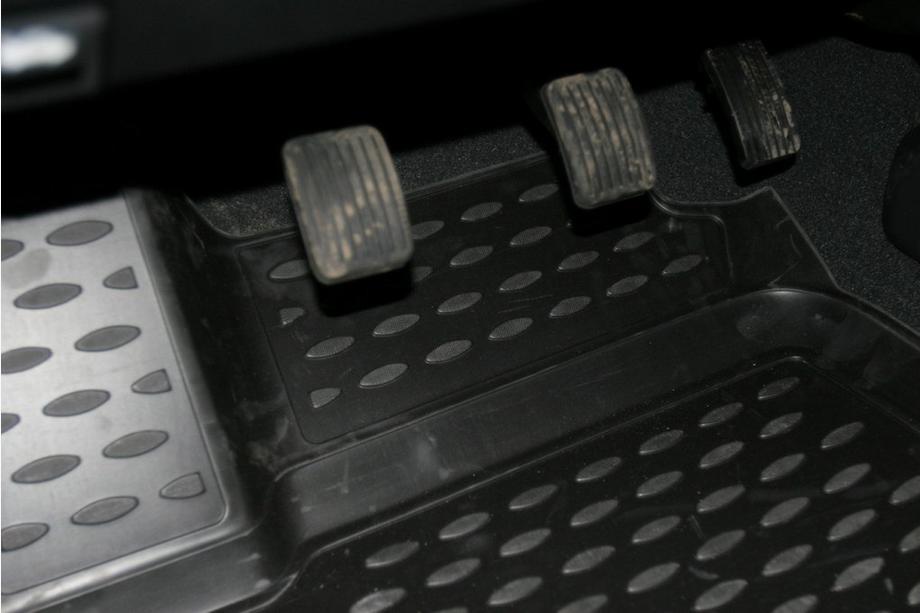 Hyundai Getz 2002- Dywaniki gumowe 3D do wnętrza (4 szt, Novline) Zdjęcia 2