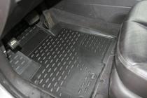 Hyundai Santa Fe 2 2006-2012 Dywaniki gumowe 3D do wnętrza (4 szt, Novline) zdjęcia 2