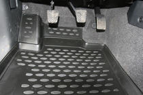 Mitsubishi L200 2015-2024 Dywaniki gumowe 3D do wnetrza (4 szt, Novline) Wersja budzetowa zdjęcia 4