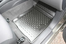 Mitsubishi L200 2015-2024 Dywaniki gumowe 3D do wnetrza (4 szt, Novline) Wersja budzetowa zdjęcia 5