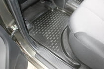 Mitsubishi L200 2015-2024 Dywaniki gumowe 3D do wnetrza (4 szt, Novline) Wersja budzetowa zdjęcia 6