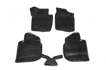 Skoda Rapid 2012-2019 Dywaniki gumowe 3D do wnętrza (4 szt, Novline) zdjęcia 2