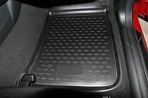 BMW 1 Series E81/E82/E87/E88 2004-2011 Dywaniki gumowe do wnętrza (4 szt, Novline) 3D zdjęcia 4