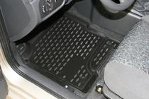 Chery A13 2008-2019 Gumowe dywaniki do wnętrza (4 szt, Novline) zdjęcia 2