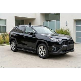 Progi Boczné Allmond Black (2 szt., Aluminium) Toyota Rav 4 2019–2025 zdjęcia 1